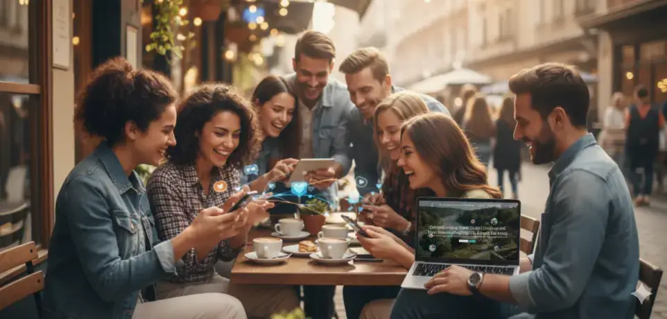 صوره لاشخاص يشاركون قصصهم 