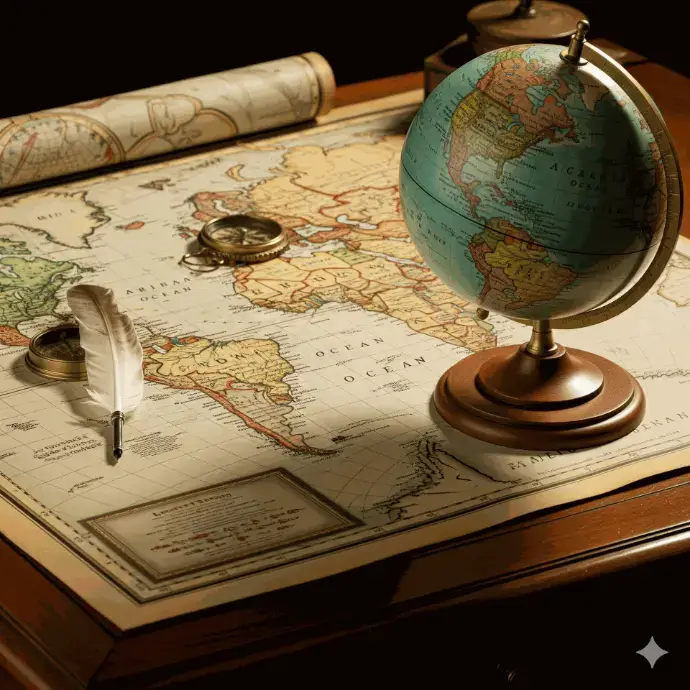 صوره للكره الارضيه وخريطه العالم 