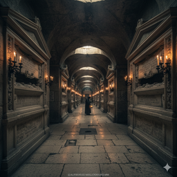 روما - مقابر سرية تحت كنيسة سان بيترو