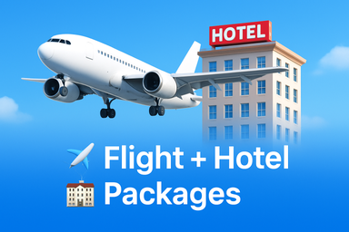 Flight + Hotel Packages Banner