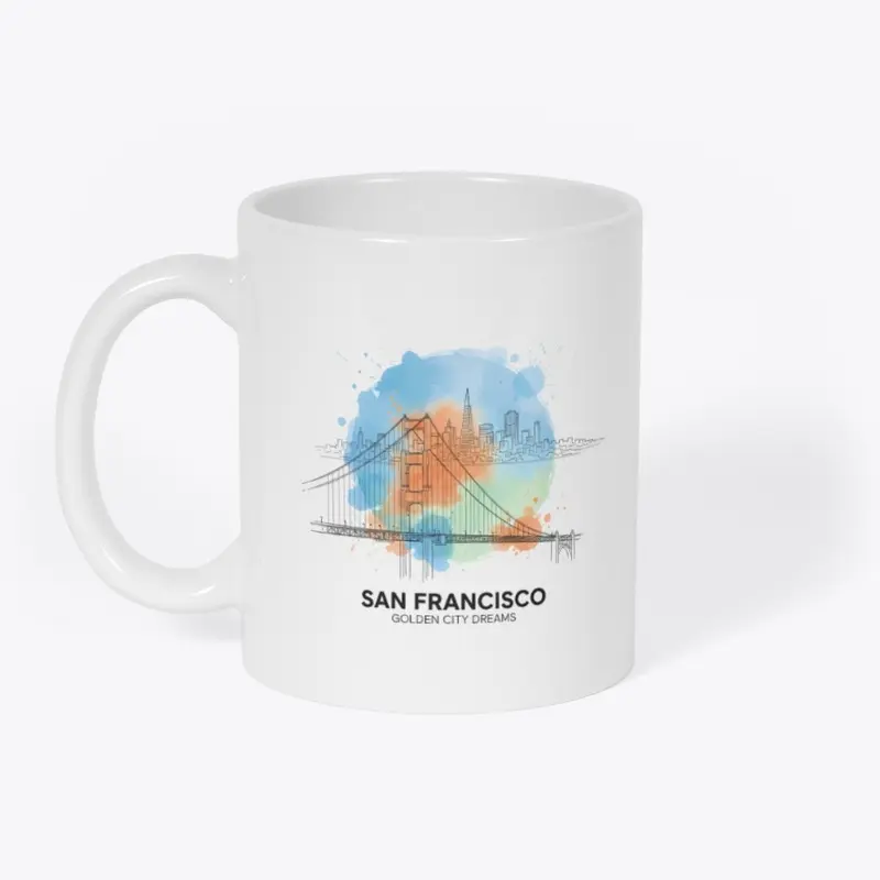 San Francisco - Golden Gate Vibes Mug