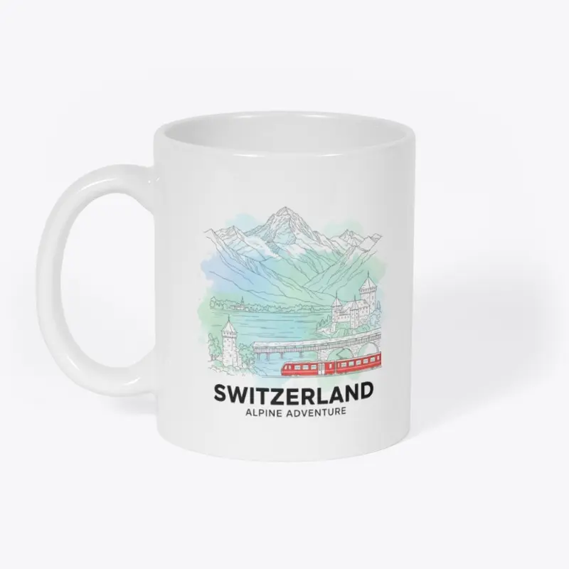 Switzerland - Alpine Wonderland Mug