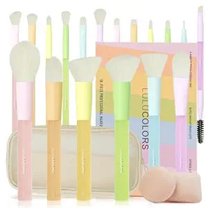 18-Pcs Makeup Brush Set for Beginners - Travel