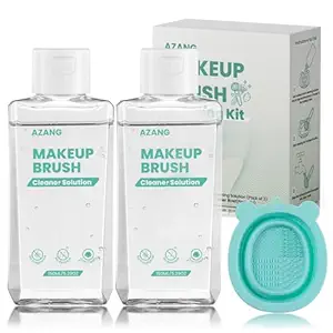 Makeup Brush Cleaner - 300ML Makeup Brush Shampoo and Bowl For Brushes