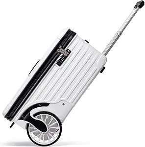 Very large wheeled suitcase