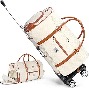 Rolling luggage bags for travel