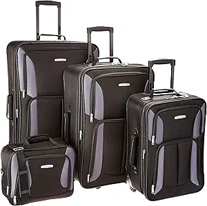 [https://amzn.to/4pzbyu8] Rockland Journey Soft-Sided Expandable Luggage Set, Black/Grey, 4 Pieces (14/19/24/28)