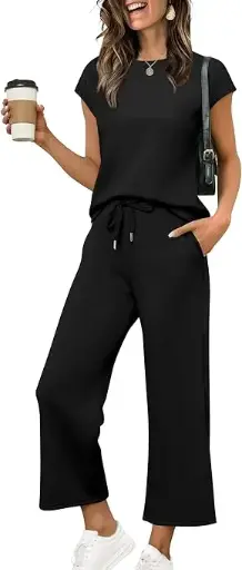 [https://amzn.to/4nMZR1l] Comfortable Women's Summer Travel Set from SAMPEEL