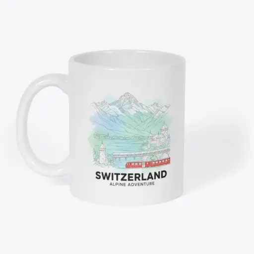 Switzerland - Alpine Wonderland Mug