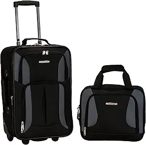 [https://amzn.to/4poyThY] Rockland Fashion Luggage Set
