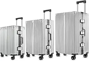 [https://amzn.to/3ImSJcY] 3-piece zipperless travel bag set